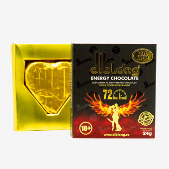  Ciocolată afrodisiacă pentru bărbați, Diblong Energy Chocolate 24gr