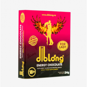 Diblong Energy Chocolate Pentru Femei  Ciocolată afrodisiacă pentru femei, 24gr