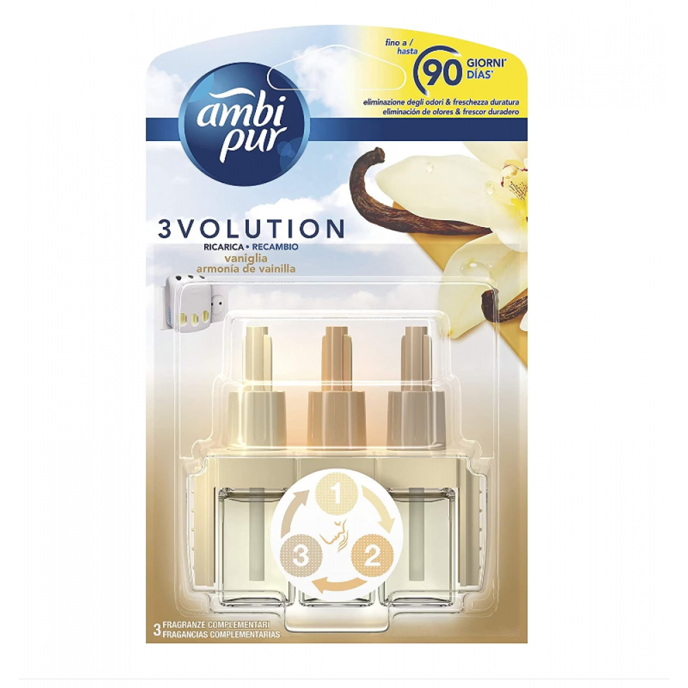 Rezerva odorizant 3Volution, Ambi Pur, Vanilie 20ml
