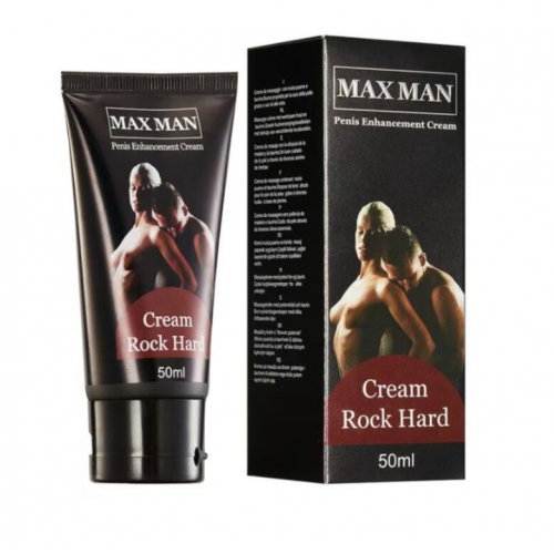 Cremă pentru mărirea penisului MAXMAN Rock hard 50ml