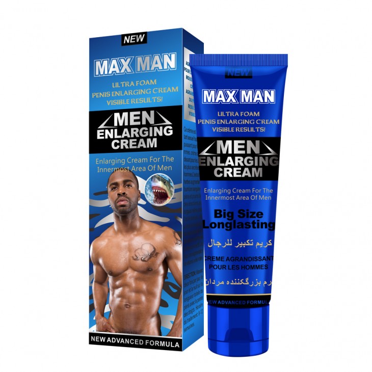 Gel pentru cresterea penisului si impotriva ejacularii precoce Maxman Albastru 50g