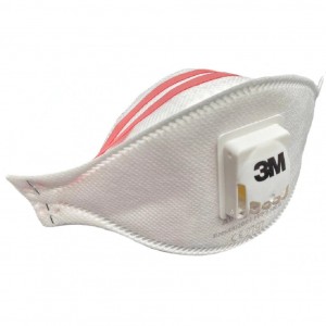 Masca de protectie respiratorie FFP3 - 3M™ Aura™ 9332+ NR D cu valva / supapa Cool Flow™, certificat CE 2797
