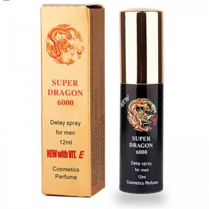 Spray anti-ejaculare precoce, Super Dragon 6000, pentru barbati, 12 ml